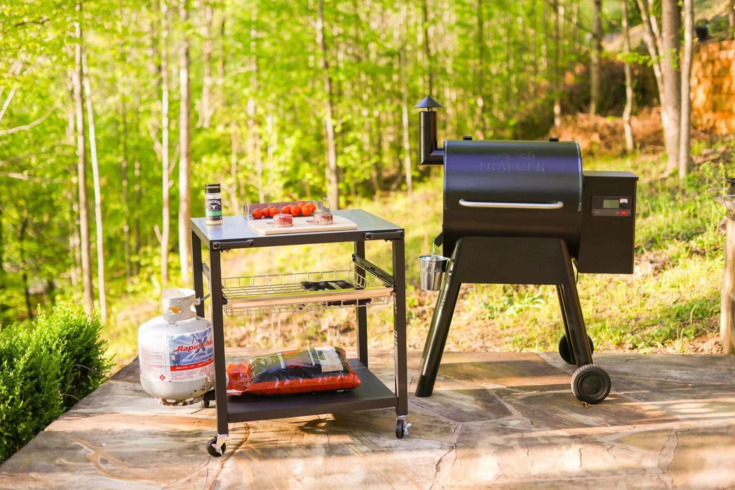 DELUXE 30IN Pizza Oven Table