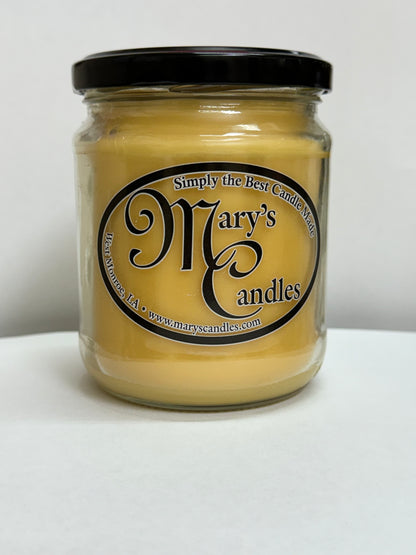 Mary's Candles Cream Brulee Jar Candle