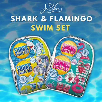 Jamie Love™ Shark 5-Piece Pool Swim Set