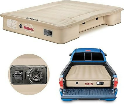 Pittman Outdoors AirBedz The Original Truck Bed Air Mattress Bed with Built-in Rechargeable Battery Air Pump.