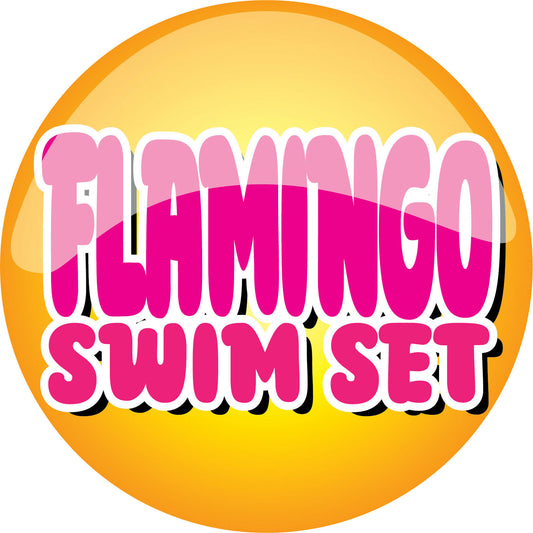 Flamingo Swim Set