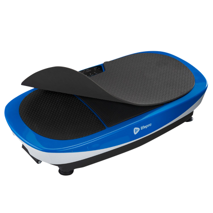 LifePro Rumblex Max 4D Vibration Plate Exercise Machine with Loop Resistance Bands - Full Body Workout Equipment for Home Fitness, Shaping, Training, Recovery, Weight Loss