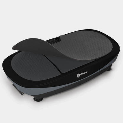 LifePro Rumblex Max 4D Vibration Plate Exercise Machine with Loop Resistance Bands - Full Body Workout Equipment for Home Fitness, Shaping, Training, Recovery, Weight Loss