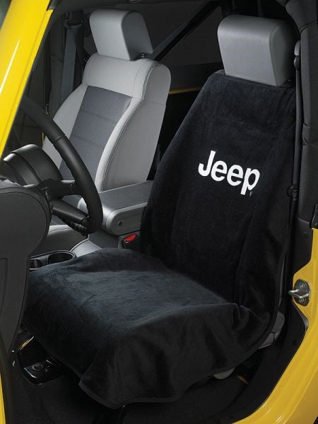 Seat Armour SA100JEPB Black 'Jeep' Seat Protector Towel