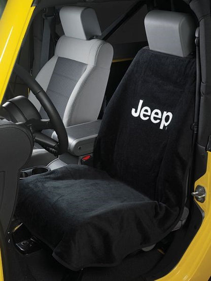 Seat Armour SA100JEPB Black 'Jeep' Seat Protector Towel