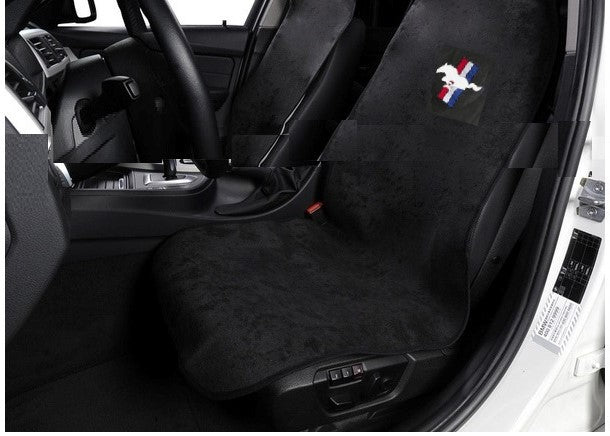 Seat Armour  Mustang Pony Grey Seat Protector Towel, 1 Pack