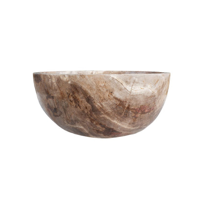 ECLIPSE Petrified Wood Stone Vessel Bathroom Sink
