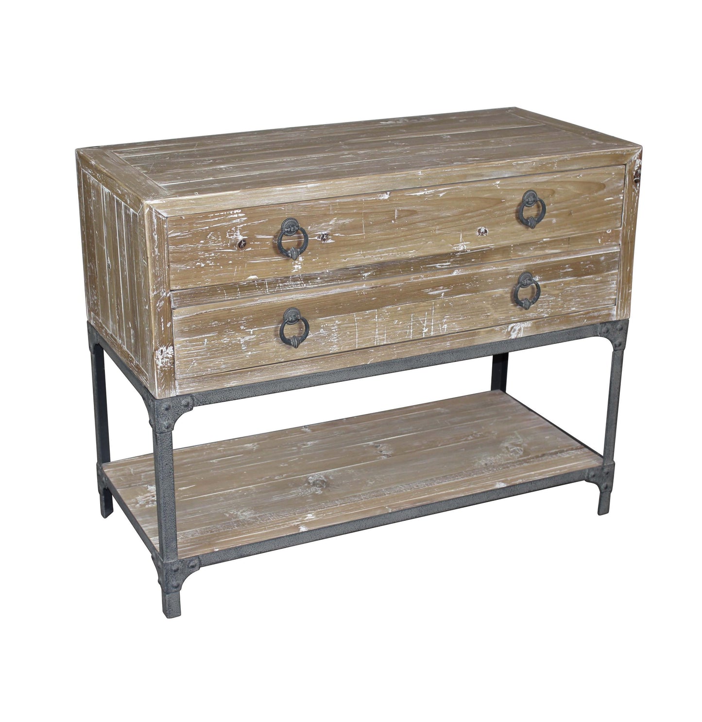 Spencer Wood & Iron Chest, driftwood