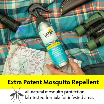 Natural Repellents Tick Ban and Squito Ban 8 oz bug sprays