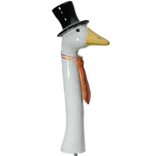 Goose with Top Hat and Tie