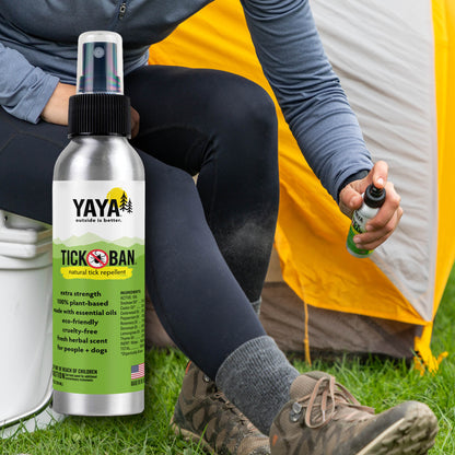 Natural Tick Ban Repellent Spray 4 oz and 16 oz