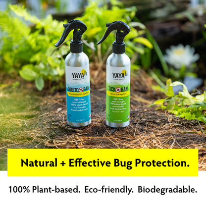 Natural Repellents Tick Ban and Squito Ban 8 oz bug sprays