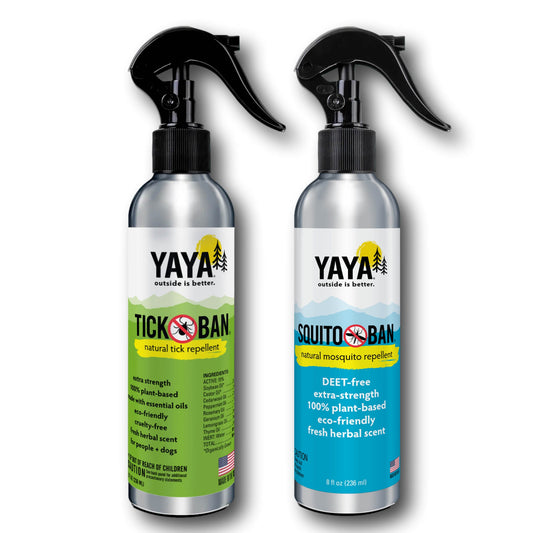 Natural Repellents Tick Ban and Squito Ban 8 oz bug sprays