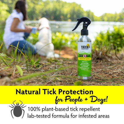 Natural Repellents Tick Ban and Squito Ban 8 oz bug sprays