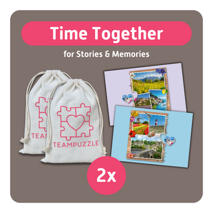TEAMPUZZLE FOR SENIORS: Dream Destinations – 194-Piece Senior Jigsaw Puzzle – Large & Small Puzzle Pieces – Ages 12–99