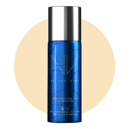 NV Perfecting Mist FOUNDATION Buildable Coverage Professional Airbrush Makeup with Plant-based Stem cell Polypeptides