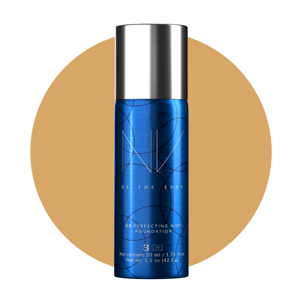 NV Perfecting Mist FOUNDATION Buildable Coverage Professional Airbrush Makeup with Plant-based Stem cell Polypeptides