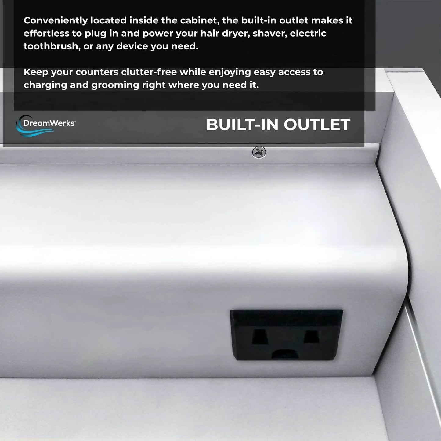Dhalia LED Bathroom Medicine Cabinet with Defogger and Internal 3X Makeup Mirror - Available in 6 Sizes