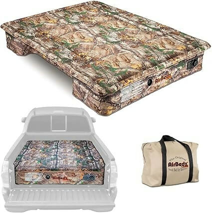 Pittman Outdoors AirBedz The Original Truck Bed Air Mattress Bed with Built-in Rechargeable Battery Air Pump.