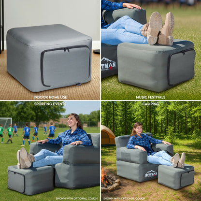 Pittman Outdoors Inflatable Air Furniture Set: Instant comfort!