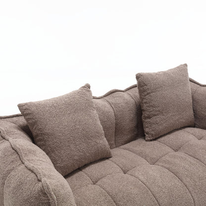 Cozy Beanbag Chair With High Resilience Foam Core For 2