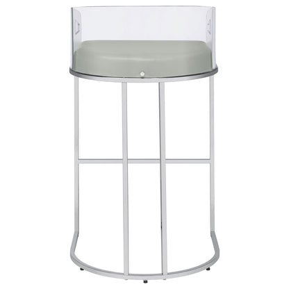 Mello - Upholstered Bar Chair (Set of 2) - Gray