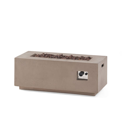 Contemporary Outdoor 40, 000 Btu Propane Fire Pit