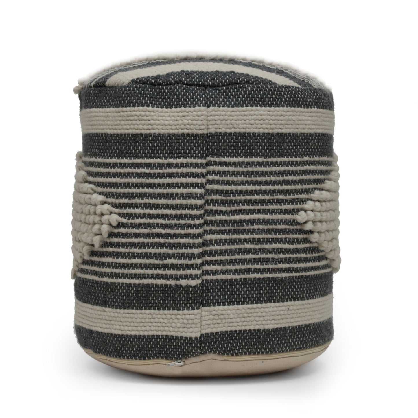 Diamond - Handcrafted Cylindrical Pouf
