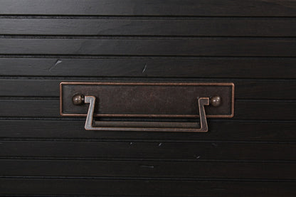 5 Drawer Chest, 2 Tone - Brown