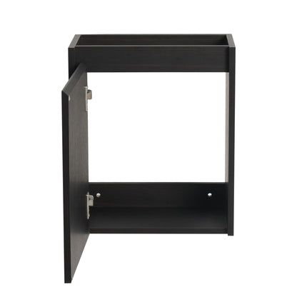 Modern Bathroom Vanity With Ceramic Basin, Wall Mounted Floating Sink Combo, Storage Cabinet