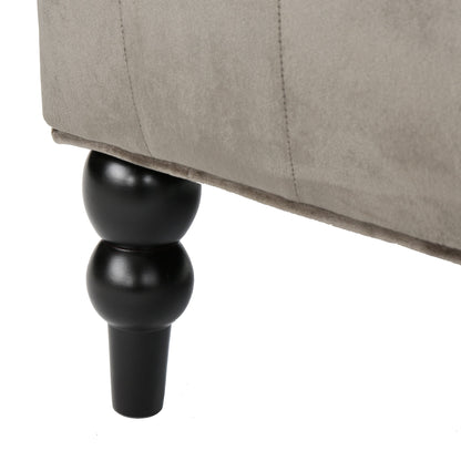Nurturing - Upholstered Loveseat With Wing Back And Diamond Tufting