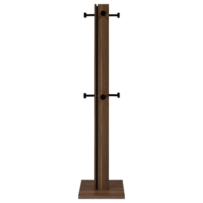 Rawlins - Coat Rack With 8 Hooks - Walnut