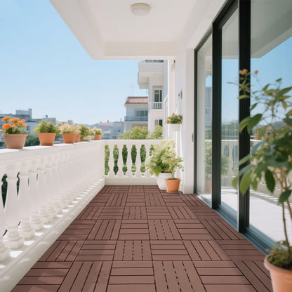 Interlocking Deck Tiles For Outdoor Patio