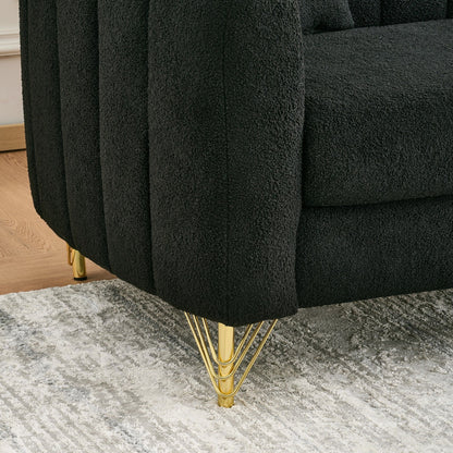 Tufted Oversized Sofa For Living Spaces
