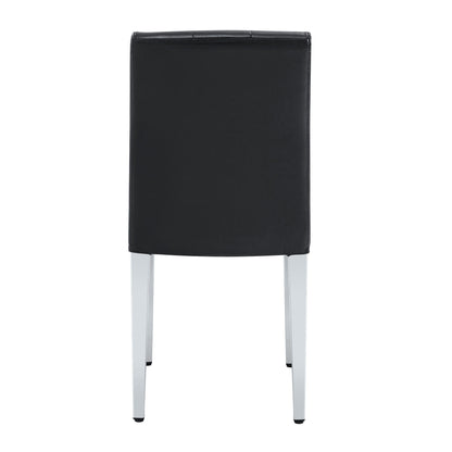 Dining Chairs With Ergonomic Buckle Backrest For Home
