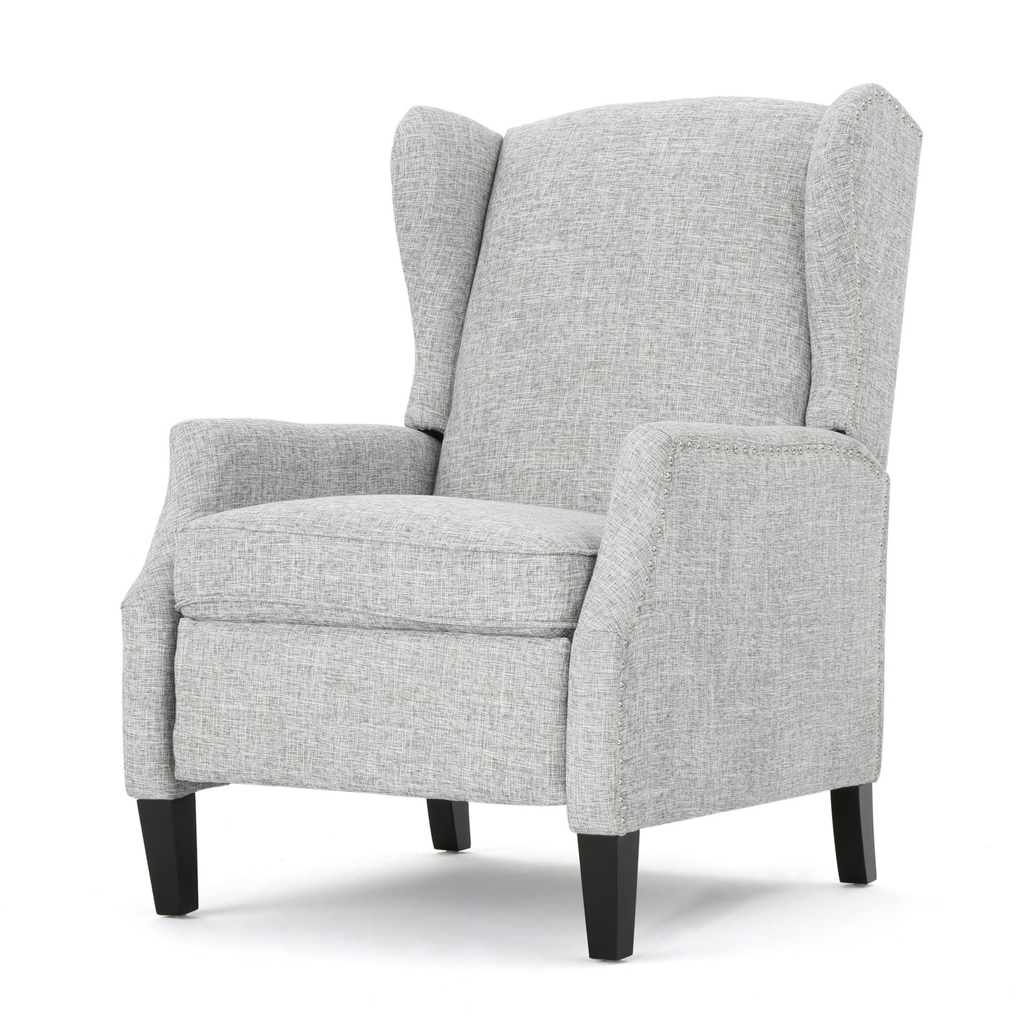 Westeros Wing Back Fabric Upholstered Recliner