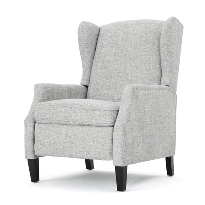 Westeros Wing Back Fabric Upholstered Recliner
