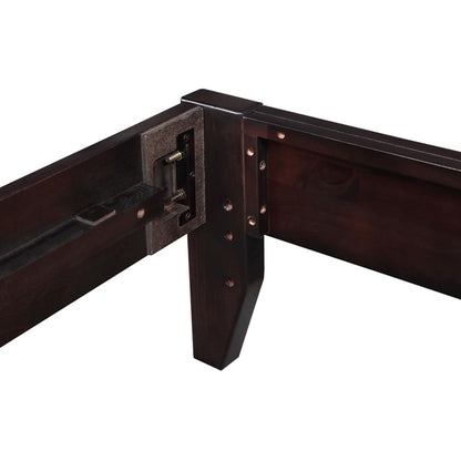 Platform Bed With Tapered Legs