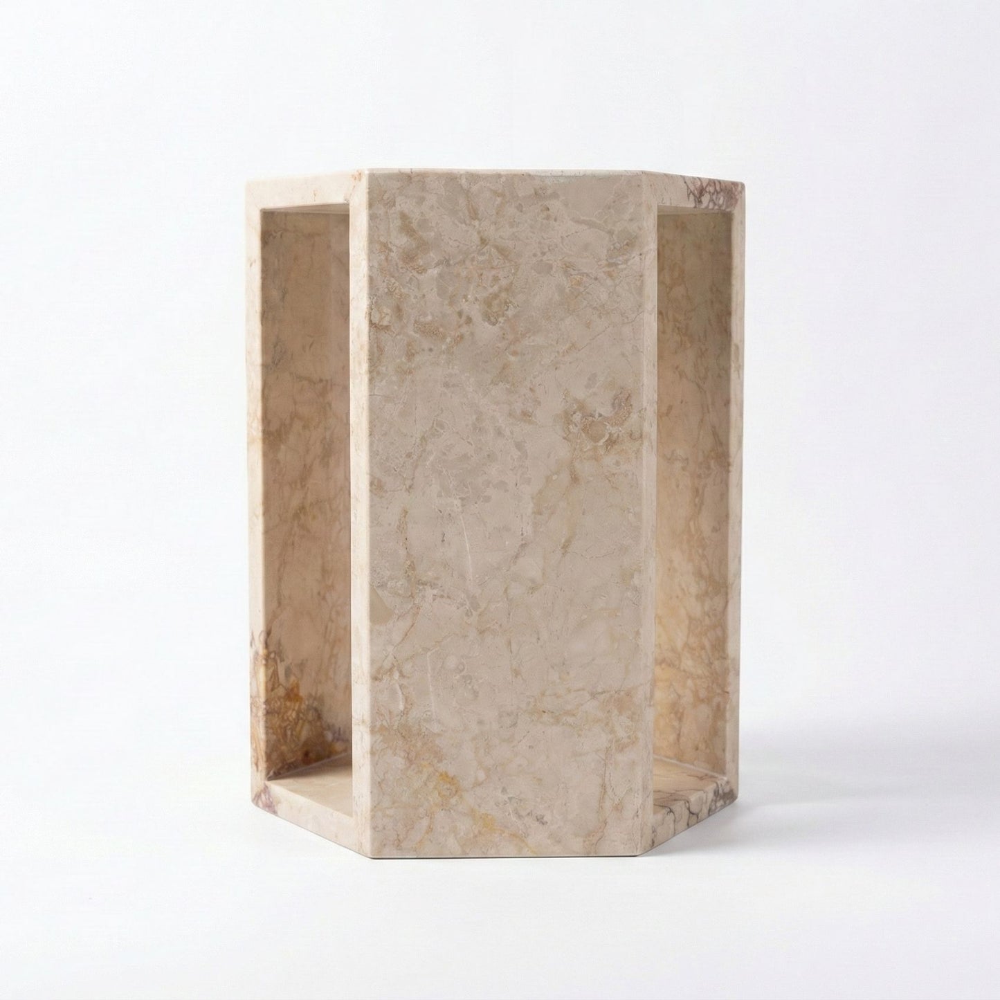 Modern Minimalist Hexagon Side Table