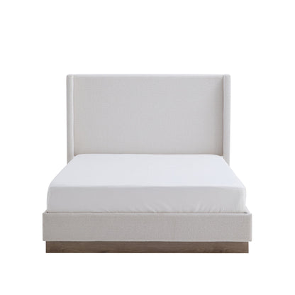 Hale - Upholstered Wingback Bed