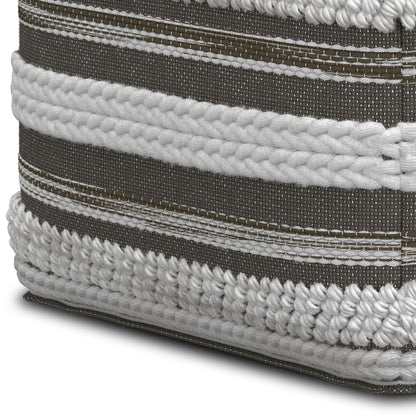 Sommer - Handcrafted Square Pouf