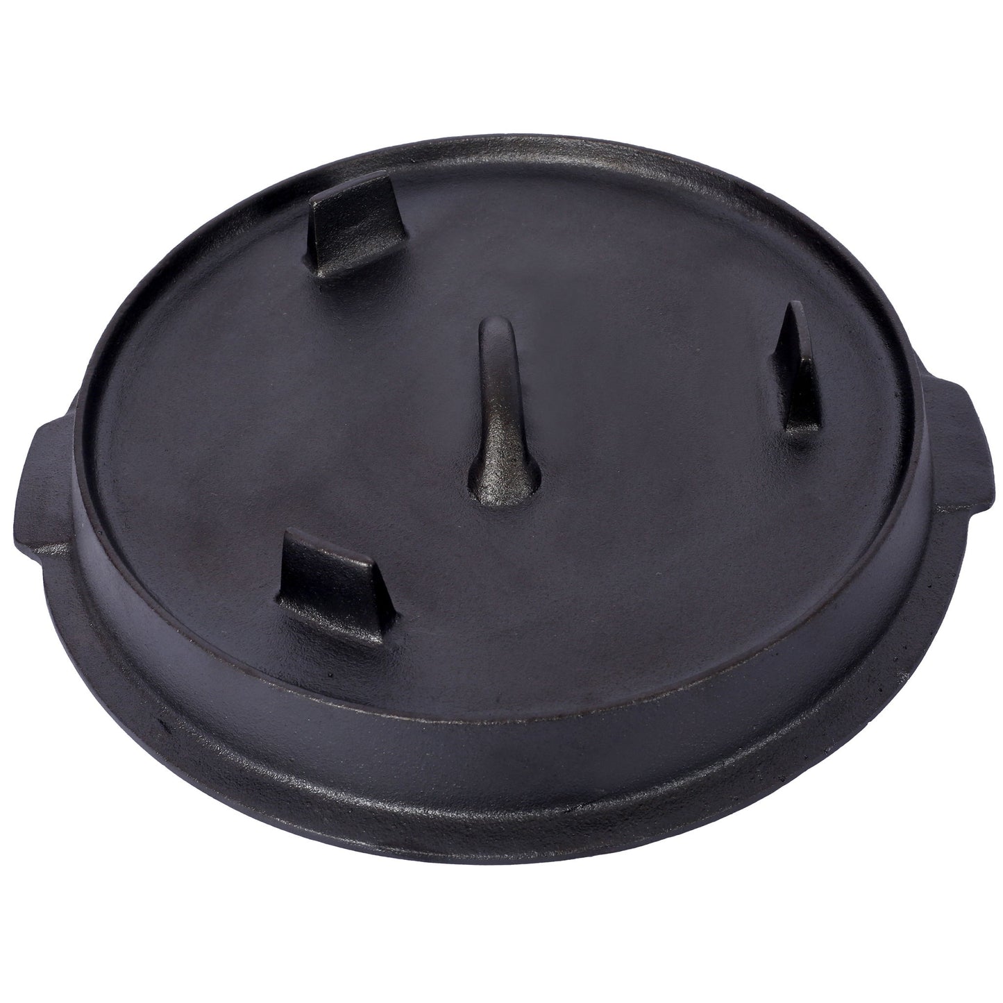 Pre-Seasoned Cast Dutch Oven With Skillet Lid And Pot Rack