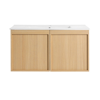 Floating Bathroom Vanity With Sink Combo