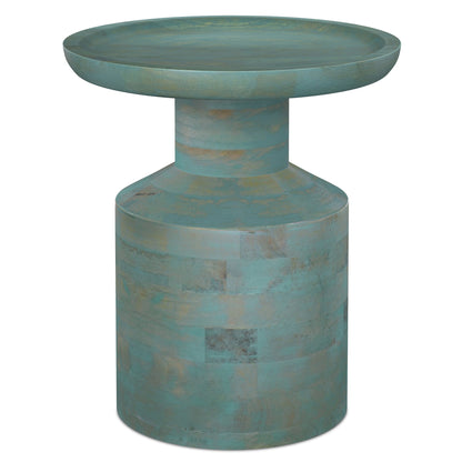 Haynes - Handcrafted Wooden Accent Table