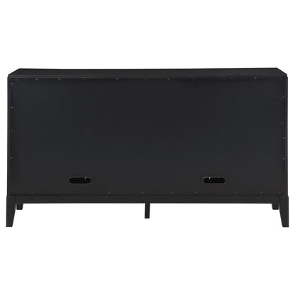 Mason - 2 Drawer Sideboard Storage Furniture - Black