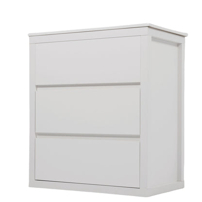 Freestanding Bathroom Vanity With Ceramic Sink, 2 Full Extension Drawers
