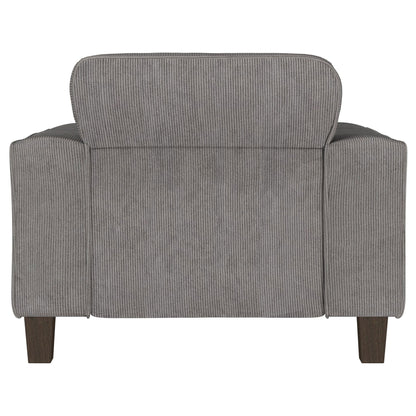 Dana - Track Arm Tufted Accent Chair
