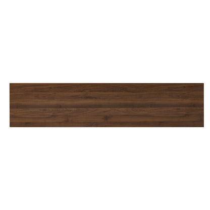 TV Stand With Soft Closing Hinges And Cable Management - Walnut