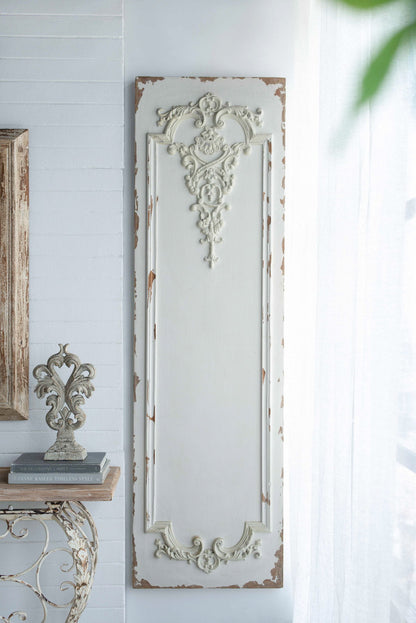 Set Of Large Wooden Rectangle Hanging Panels