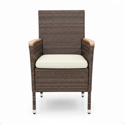 4 Piece All-Weather Patio Dining Chair Set